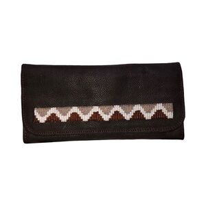 Chic Black and Brown Wallet adelphi